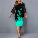 Vestido plus size elegante