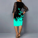 Vestido plus size elegante