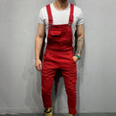 Macacão de carpinteiro jeans, macacão babador masculino, motos biker jean, macacão longo de harajuku, streetwear, plus size, verão, novo