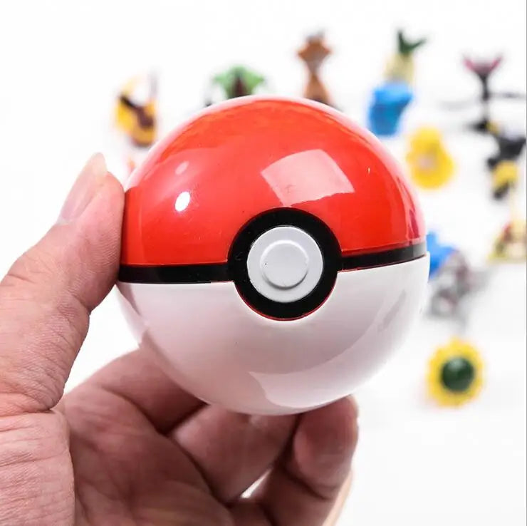 Pokemon brinquedos pikachu figura de ação bola modelo charmander anime figura coletar brinquedo crianças presente