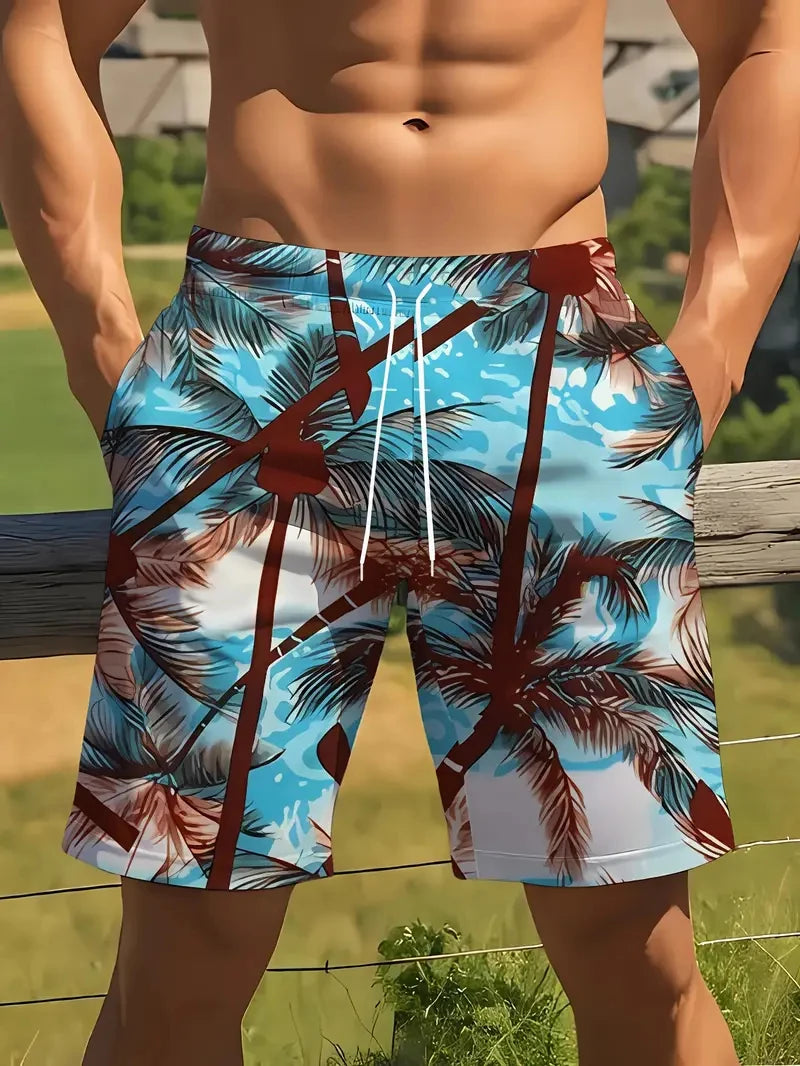 🌴 Vibe Tropical – Bermuda Praia Estilo Havaí
