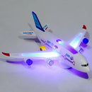 Flash Aéreo: Avião com Efeitos de Luz e Som