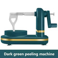 Manivela descascador de maçã cortador slicer descascador de batata com lâminas de aço inoxidável máquina de descascar frutas vegetais utensílios de cozinha