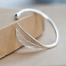 Pulseira Folha Brilhante