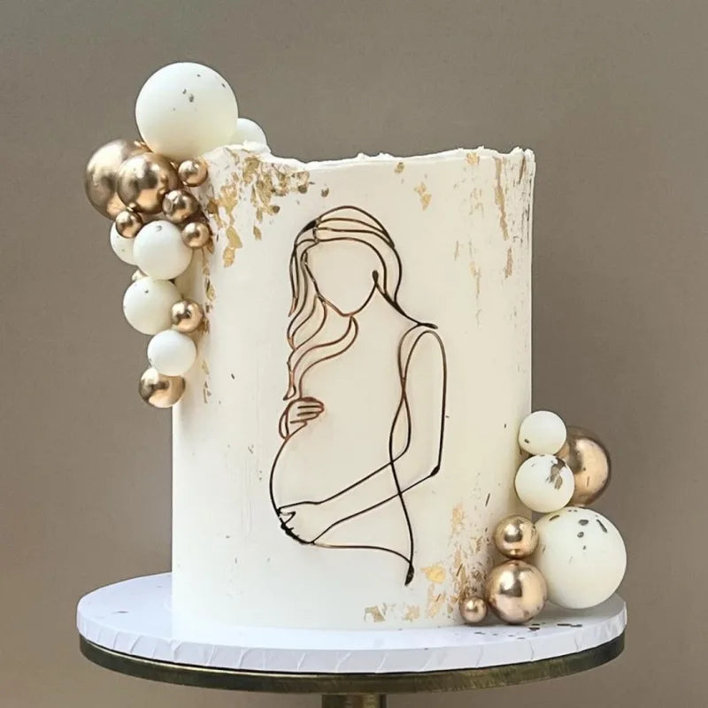 Acrílico Mãe Para Ser Cake Topper, Fontes do partido para o Casamento, Grávida De Aniversário, Chuveiro De Bebê, Arte