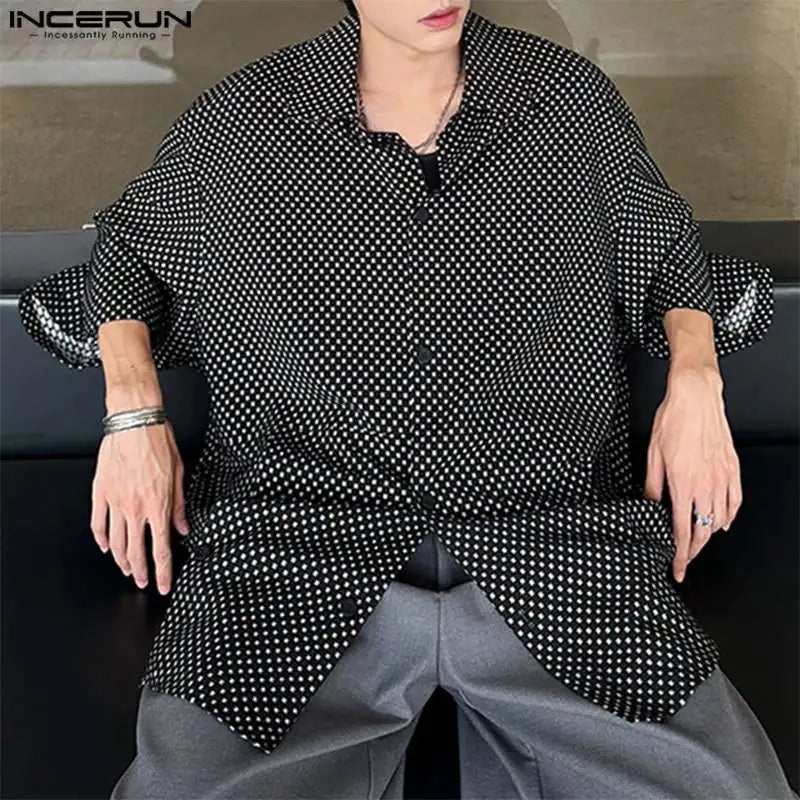 Estilo Coreano - Camisa Masculina Ponto de Charme
