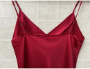 93% camisola de seda real para mulheres sleepwear noite vestido plus size profundo decote em v chemise deslizamentos completos nupcial camisolas S-3XL