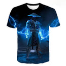 Camiseta Mortal Kombat 3D masculina e feminina, jogo de luta, streetwear casual, tops de manga curta, camiseta legal infantil, menino, menina, verão