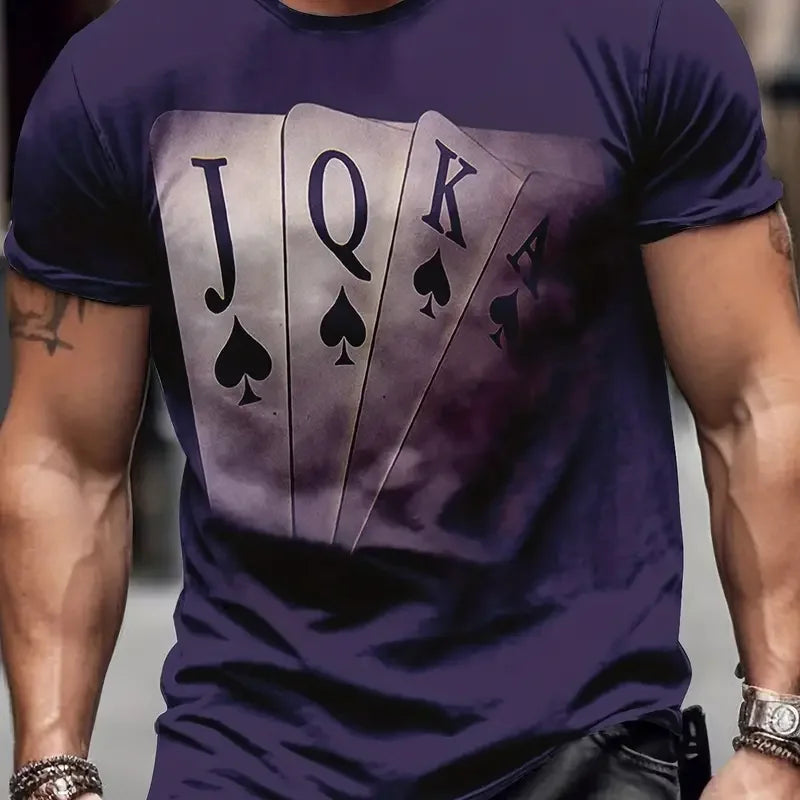 All In - Camiseta Tema Pôquer Manga Curta