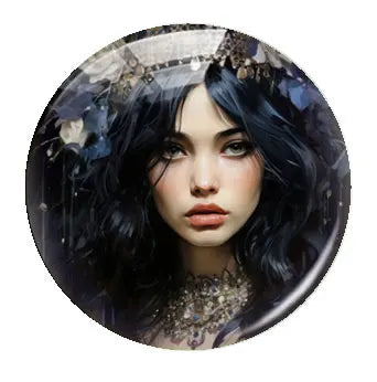 Cabochons Feitos à Mão - Transforme suas Joias com Estilo Gótico!, Cameo para fazer jóias DIY, feito à mão