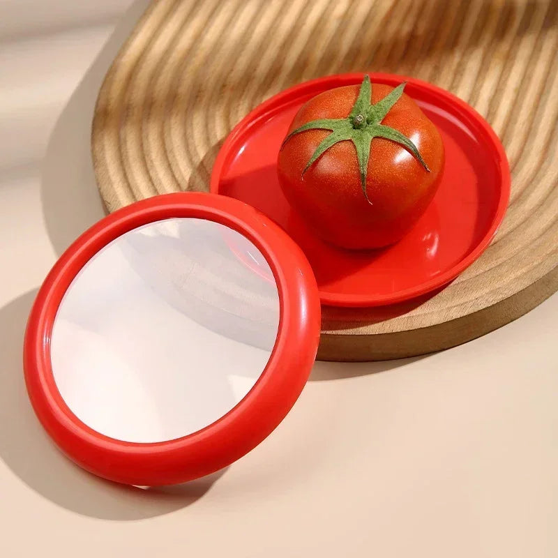 Abacate caixa de armazenamento de alimentos frutas fresco-mantendo capa vegetal preservação selo capa colorida ferramentas de cozinha acessórios de cozinha