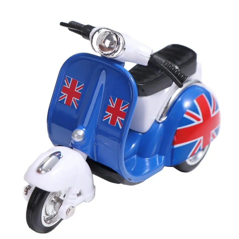 Portátil pull-back modelo de motocicleta diecast inércia mini motocicleta veículo brinquedo simulação em miniatura coleção de brinquedos de motocicleta