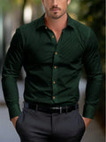 Camisas havaianas de manga comprida masculina, lapela casual de negócios, blusa de praia, roupas masculinas, moda feminina, rua vocacional, verão