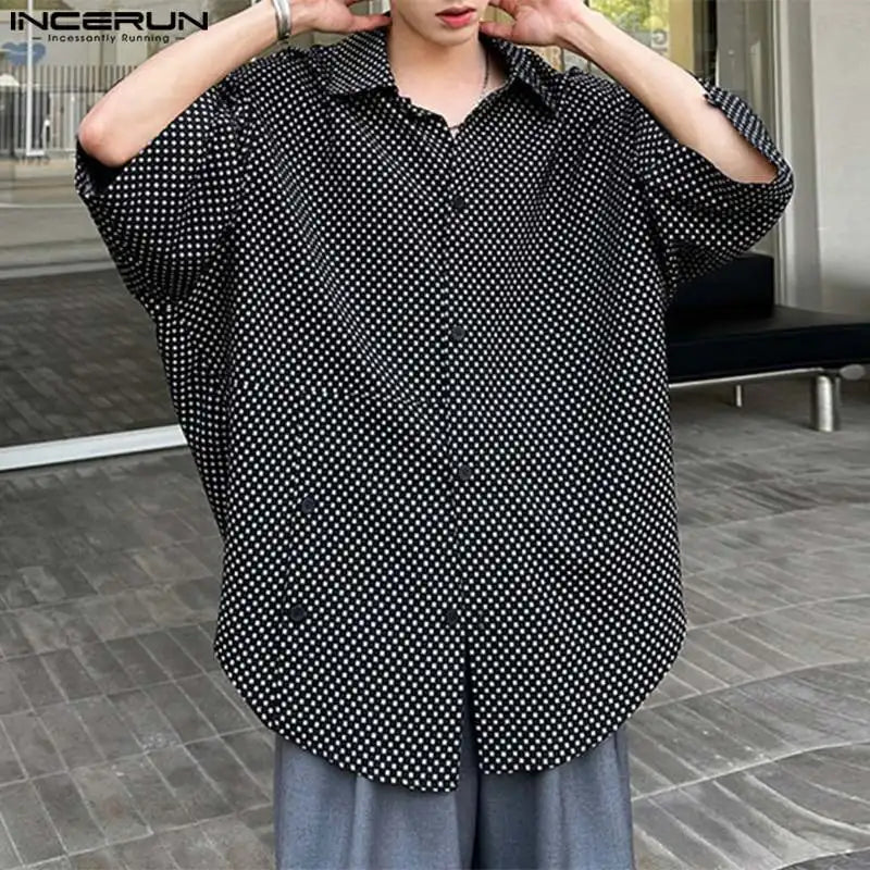 Estilo Coreano - Camisa Masculina Ponto de Charme