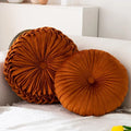 Nordic ins abóbora travesseiro redondo travesseiro rosa assento almofada cintura travesseiro sala de estar sofá homestay decoração rodas putuan