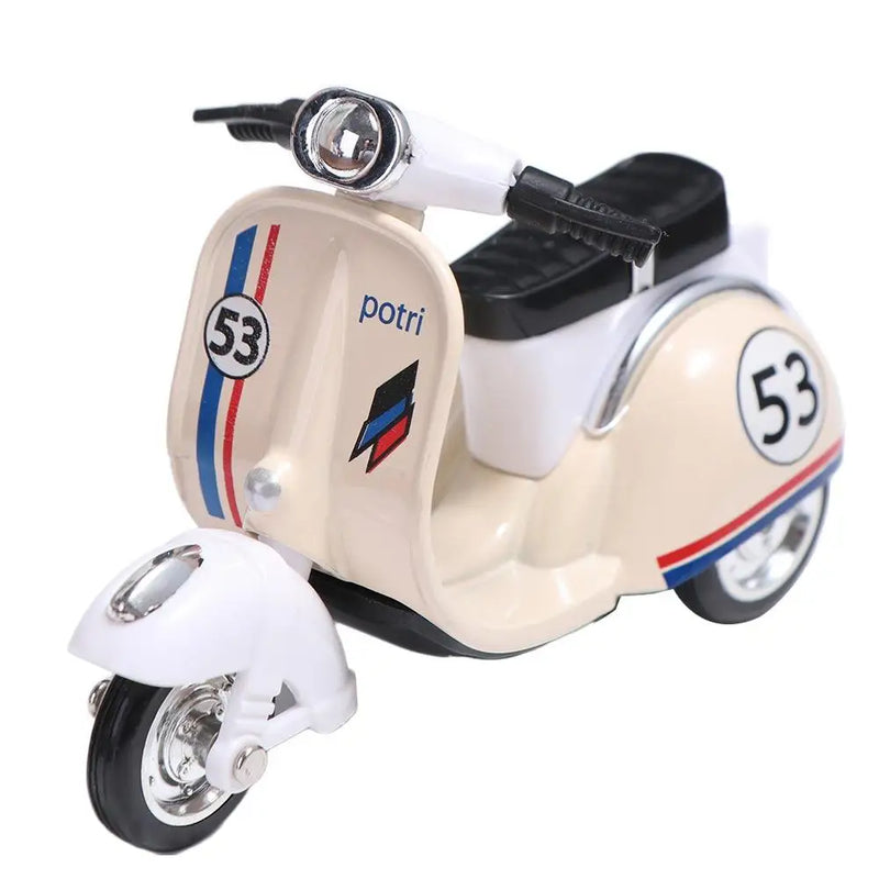 Portátil pull-back modelo de motocicleta diecast inércia mini motocicleta veículo brinquedo simulação em miniatura coleção de brinquedos de motocicleta