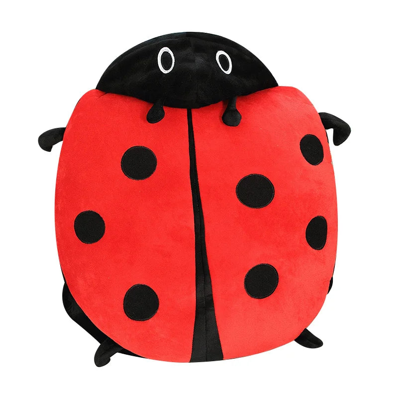Venda quente interessante wearable joaninha escudo engraçado festa cosplay boneca recheado macio pelúcia dormir travesseiro cama almofada jogo presente