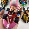 Action Figure Brinquedos de Super Mario, Puxe o Carro, Yoshi Verde, Donkey Kong, Bowser, Luigi, Sapo, Jogo de Anime, Presentes para Crianças, 24 Estilos