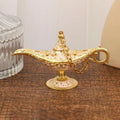 Lendário Aladdin Magic Genie Table Lamp, Lâmpada Retro Europeia, Artesanato De Metal, Decoração De Casa, Festa De Casamento