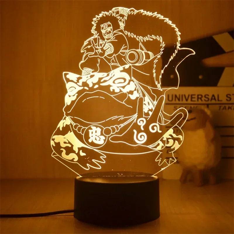 Naruto Anime para Crianças, Boruto, Itachi, Akatsuki, Uzumaki, Minato, Akatsuki, Lâmpada do quarto, Brinquedos de presente