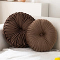 Nordic ins abóbora travesseiro redondo travesseiro rosa assento almofada cintura travesseiro sala de estar sofá homestay decoração rodas putuan