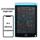 Tablet de escrita LCD para crianças, brinquedos Graffiti Sketchpad, quadro negro de escrita manual, prancheta mágica, presente, 4,4 pol, 8,5 pol