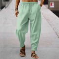 Calça de bezerro com listra de algodão respirável masculina, estilo hip-hop, casual esportiva, bezerro, verão, nova