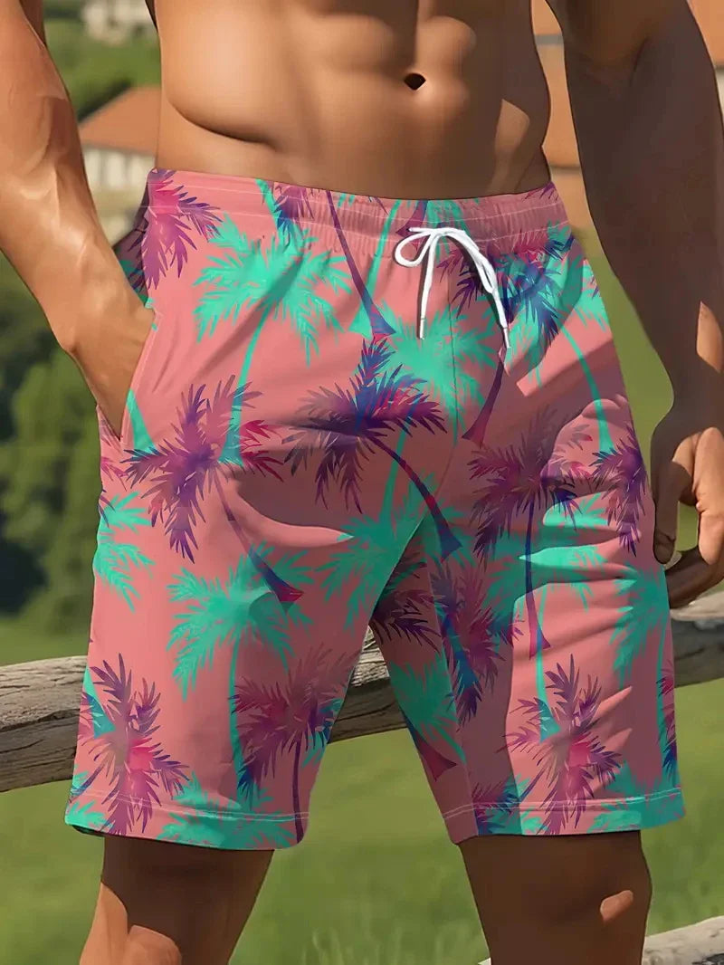 🌴 Vibe Tropical – Bermuda Praia Estilo Havaí