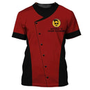 Camiseta para barbeiro masculina, camiseta casual com estampa 3D, personalidade hip hop, gola redonda, manga curta, moda verão