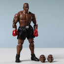 Mike Tyson Final Round Figura de ação de 7 polegadas com acessórios modelo de brinquedo