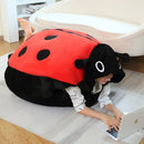 Venda quente interessante wearable joaninha escudo engraçado festa cosplay boneca recheado macio pelúcia dormir travesseiro cama almofada jogo presente