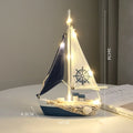 Estatuetas de Barco a vela de Madeira, Estilo Mediterrâneo, Veleiro de Madeira, Artesanato, Sala De Estar Em Casa, Decoração Náutica Presente