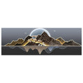 Pintura De Paisagem De Luxo Moderno Para Sala De Estar, Wall Art Poster, Pintura De Lona, Decoração De Casa, Decoração Estética Sem Moldura