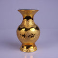 Vaso cerâmico para Buda Adore o deus da riqueza Guanyin Ouro Garrafa de água Templo budista oferecendo flores Suppli budista