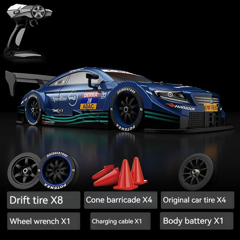 Controle e Adrenalina - Carros de Corrida Rc Profissionais de Edição Clássica para Presentes e para Adultos - Speedster RC 40km/h -