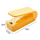 Mini máquina de selagem usb recarregável, selador de calor portátil, clipe para saco de armazenamento, pacote de plástico, aparelho de cozinha portátil