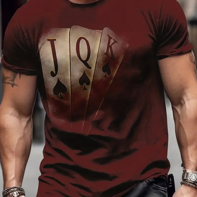 All In - Camiseta Tema Pôquer Manga Curta