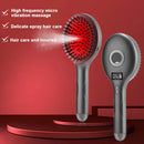 4 modos de spray elétrico massagem pente vibração couro cabeludo cabeça massageador 630nm luz vermelha escova crescimento do cabelo óleo essencial ferramenta cuidados com o cabelo