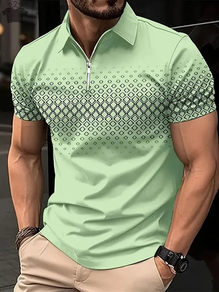 Polo Zip Flex - Camisa Golf Casual