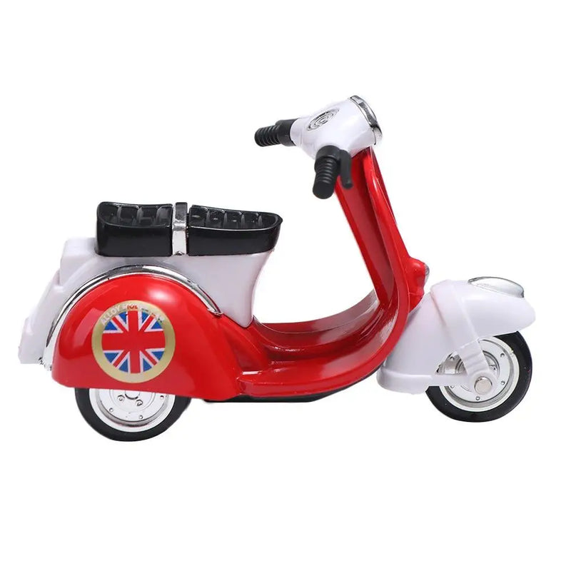 Portátil pull-back modelo de motocicleta diecast inércia mini motocicleta veículo brinquedo simulação em miniatura coleção de brinquedos de motocicleta