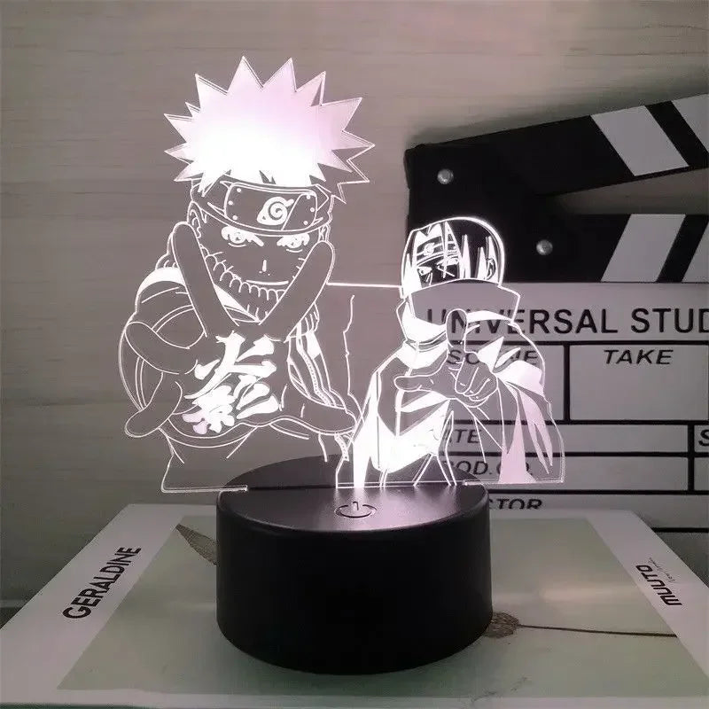 Naruto Anime para Crianças, Boruto, Itachi, Akatsuki, Uzumaki, Minato, Akatsuki, Lâmpada do quarto, Brinquedos de presente