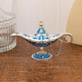 Lendário Aladdin Magic Genie Table Lamp, Lâmpada Retro Europeia, Artesanato De Metal, Decoração De Casa, Festa De Casamento