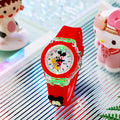 Disney-Relógio Infantil Minnie Spider Man, Boneca de Desenhos Animados, Relógio Eletrônico, Flash Light, Meninos, Meninas Birthday Festival Presentes