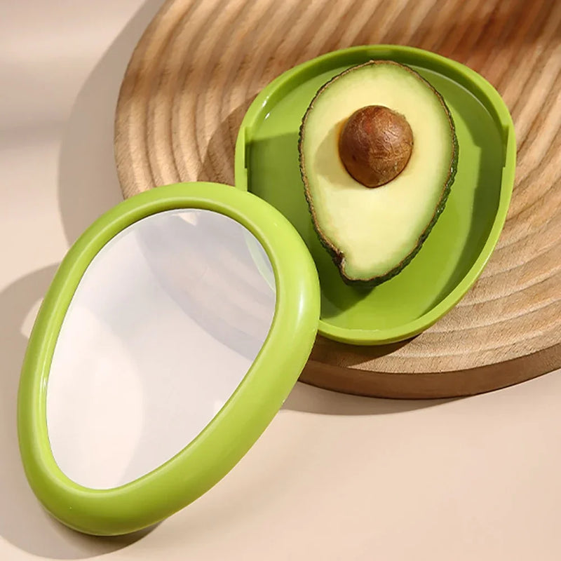 Abacate caixa de armazenamento de alimentos frutas fresco-mantendo capa vegetal preservação selo capa colorida ferramentas de cozinha acessórios de cozinha