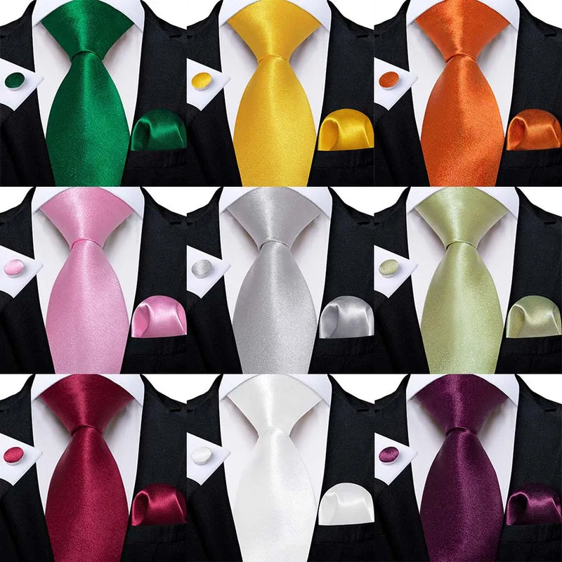 Conjunto de Gravata Elegance Silk 8cm