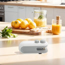 Mini máquina de selagem usb recarregável, selador de calor portátil, clipe para saco de armazenamento, pacote de plástico, aparelho de cozinha portátil