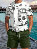 Estilo Tropical: Conjunto Masculino para Esporte e Lazer