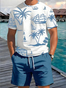 Estilo Tropical: Conjunto Masculino para Esporte e Lazer