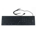 Teclado de silicone dobrável 85/109 teclas USB com fio silencioso à prova d'água à prova de poeira Soft Touch Rollup para notebook laptop