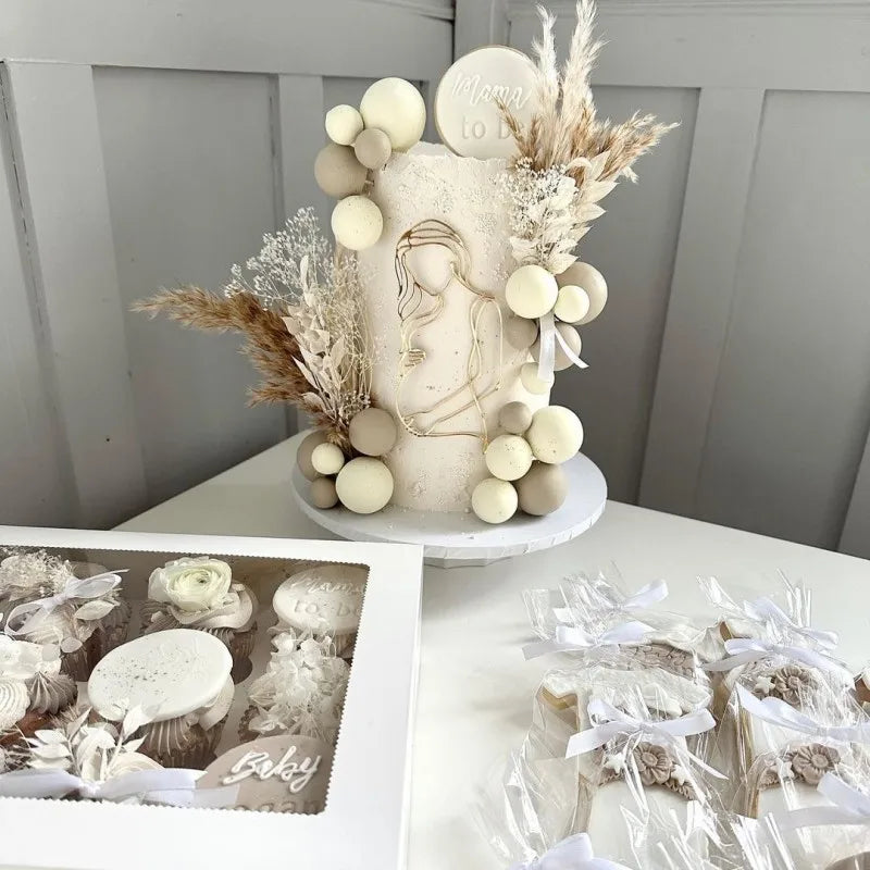 Acrílico Mãe Para Ser Cake Topper, Fontes do partido para o Casamento, Grávida De Aniversário, Chuveiro De Bebê, Arte